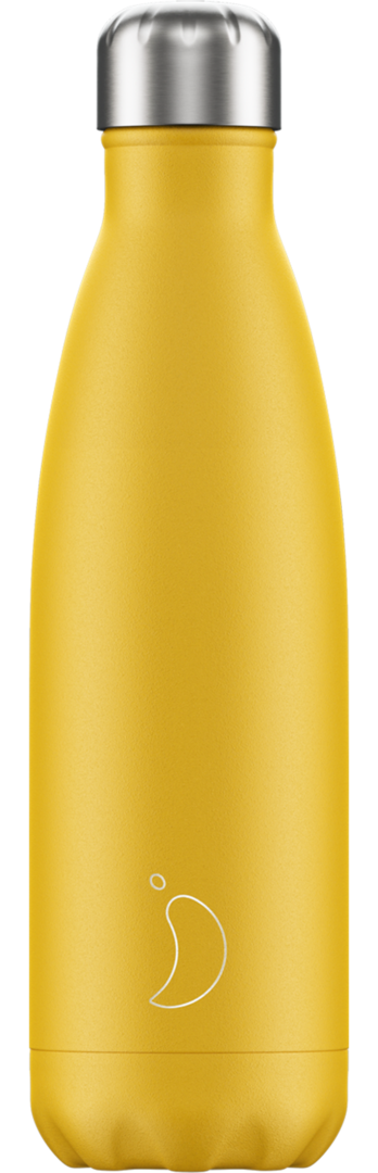 Chilly Bottle - Matte Burnt Yellow 500ml