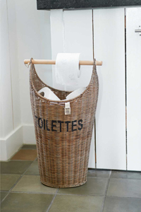 Rivièra Maison - Rustic Rattan Toilettes Basket