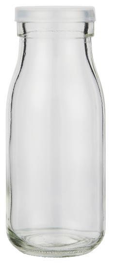 IB Laursen - Glas m/klarem Plastikdeckel 250 ml