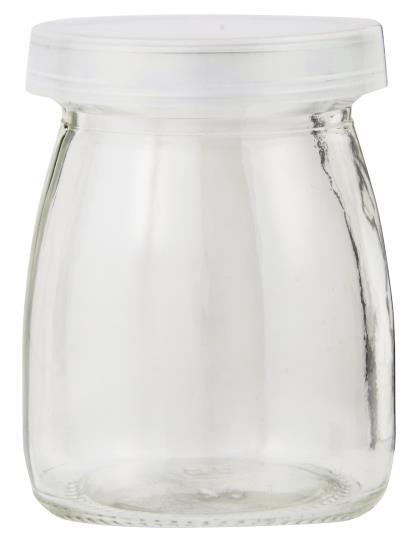 IB Laursen - Glas m/klarem Plastikdeckel 100 ml