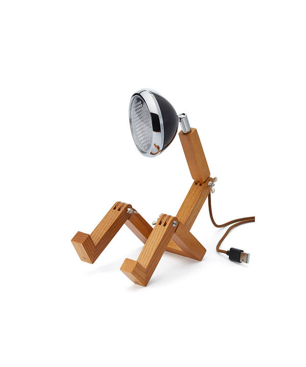 PIFFANY Copenhagen - Mini Mr. Wattson Table Lamp USB, G4 LED, Ash-Fashion Black