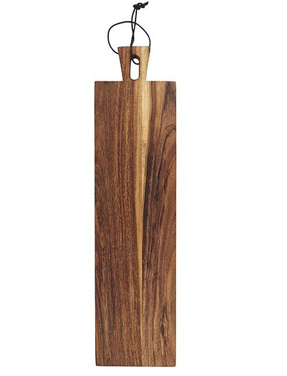 iB Laursen - Tapasbrett m/ breitem Griff länglich aus Akazienholz