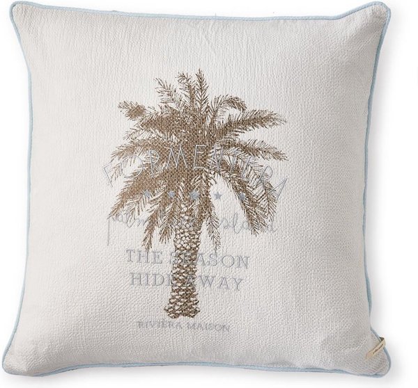 Rivièra Maison - Formentera Palm Tree Pillow Cover 60x60