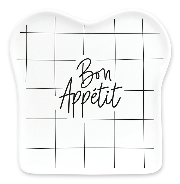 Grafik Werkstatt - Toastteller "Bon Appétit"