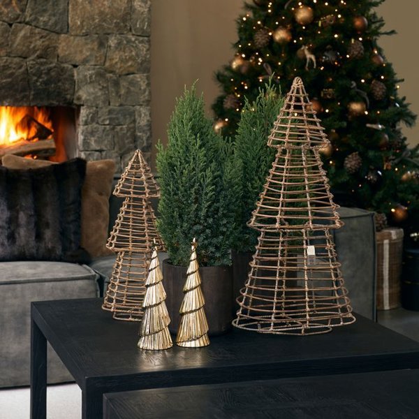 Rivièra Maison - Winter Glam Christmas Tree gold L