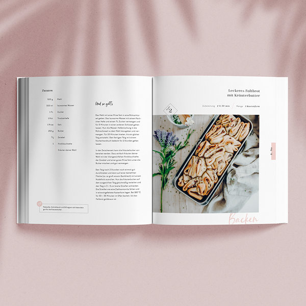 odernichtoderdoch - Table Book "Live simply-bloom wildly"