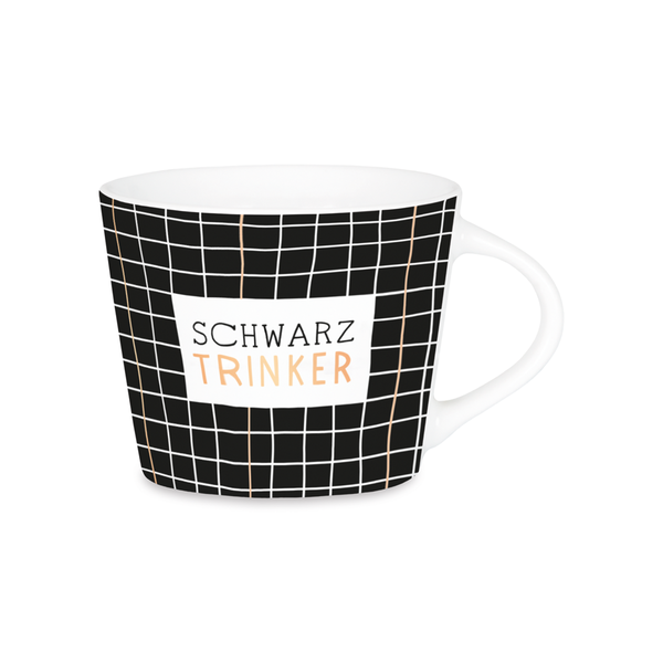 Grafik Werkstatt - Espresso Tasse "Schwarz Trinker"