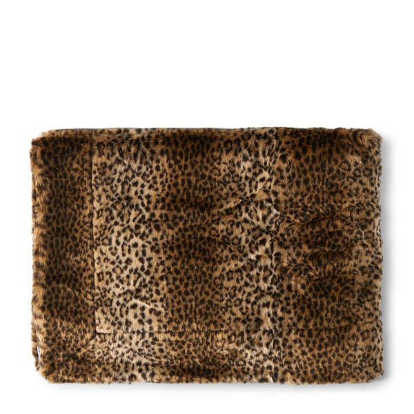 Rivièra Maison - Leopard Faux Fur Throw 170x130