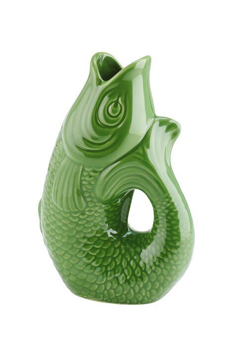 Monsieur Carafon, Fisch, Vase, S, Green Bay, 1,2 Liter