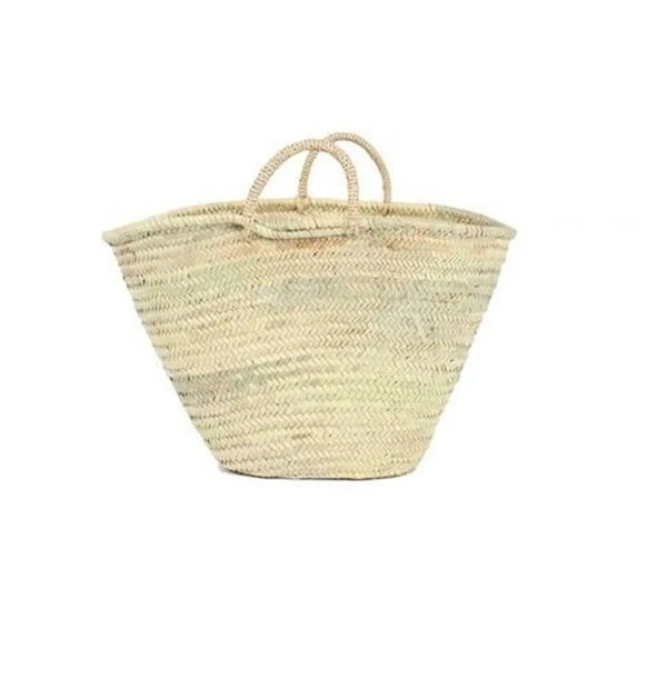 Einkaufstasche aus Palmblatt  - French Market Basket  - Tragetasche